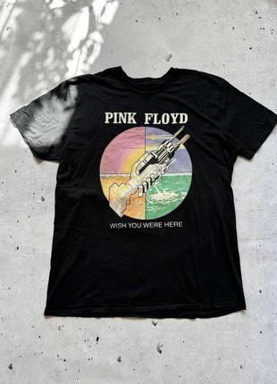 Чоловіча футболка мерч pink floyd 2017 розмір l-xl