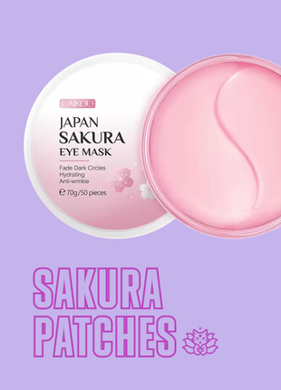 Japan sakura patches  гідрогелеві патчі, 50 шт