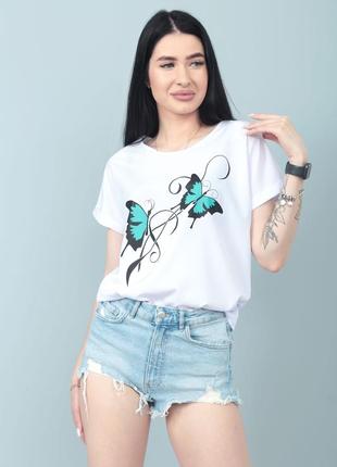 Женская футболка 🦋🌠