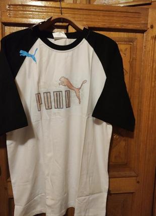 Чоловіча спортивна футболка з бавовни "puma"
