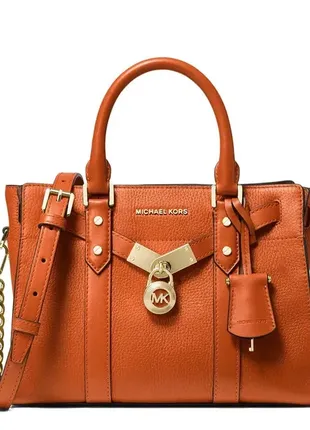 Помаранчева сумка michael kors, шкіра, оригінал, нова