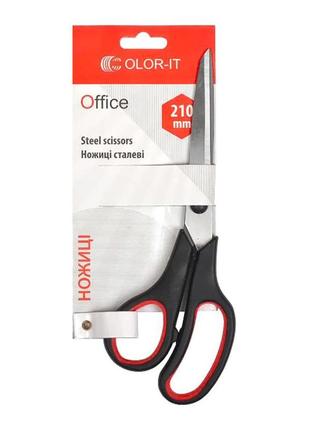 Канцелярские ножницы №8,5 scissors "c" cr8, 21 см от polinatoys