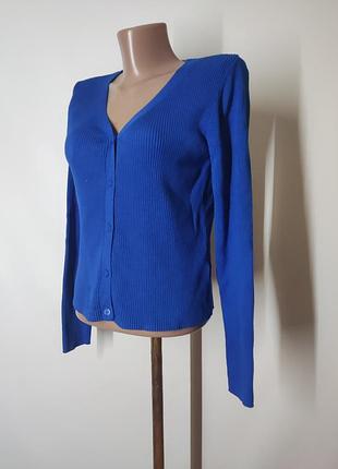 Кардиган в рубчик кофта на пуговицах