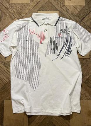 Винтажное поло sergio tacchini