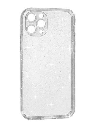 Силікон clear shine apple iphone 11 pro max,  transparent