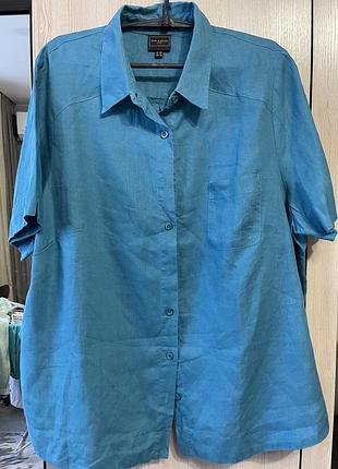 Красивая льняная блузка