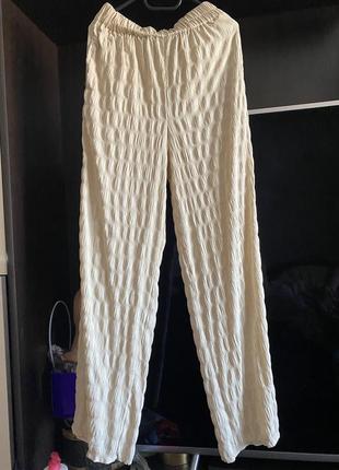 Штани жатки легкие 8 (36)  широкие палаццо