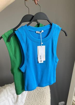 Базові майки від zara, топ зара, майка, безрукавка