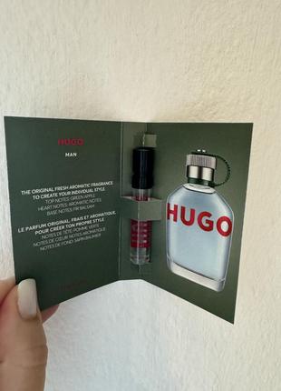 Hugo man 1.2 ml оригінал чоловічий пробник тестер мужской