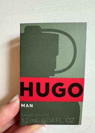 Hugo man 1.2 ml оригинал мужской пробник тестер мужской