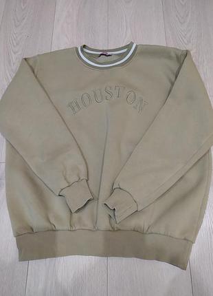 Тепленькая рубашка в клетку, размер 146-164