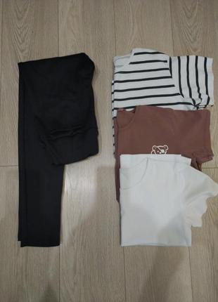 Тепленькая рубашка в клетку, размер 146-164