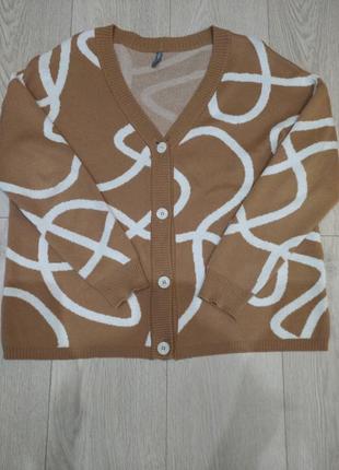 Тепленькая рубашка в клетку, размер 146-164