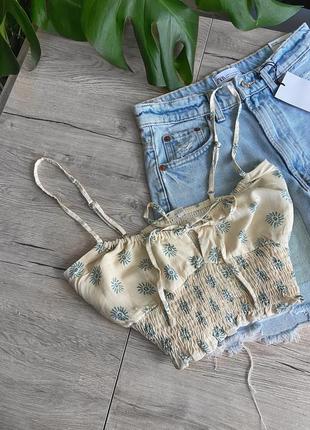 Красивый топ из вискозы от pull & bear