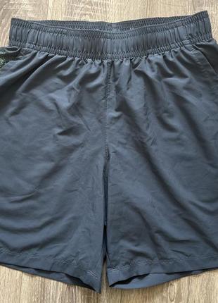 Спортивные шорты under armour loose серые