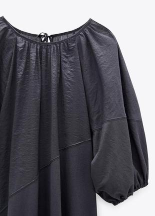 Сукня zara ,дуже класна та молодіжна., зі вставками органзи.вільний крій,оригінальна.3 фото