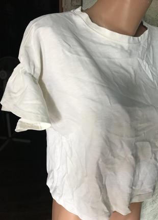 Футболка топ в рубчик 46-486 фото