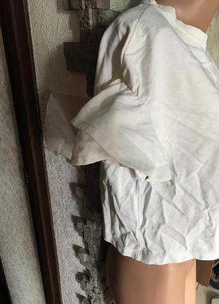 Футболка топ в рубчик 46-489 фото