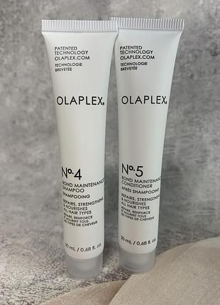 Шампунь та кондиціонер olaplex 4 і 5