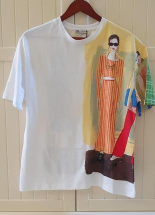 Футболка zara s-m