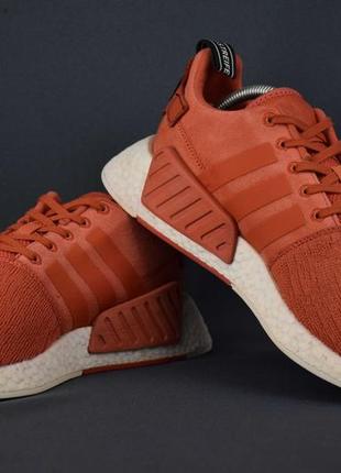 Adidas nmd r2 boost кросівки чоловічі текстиль сітка. оригінал. 43.5 р./27.5 см.3 фото