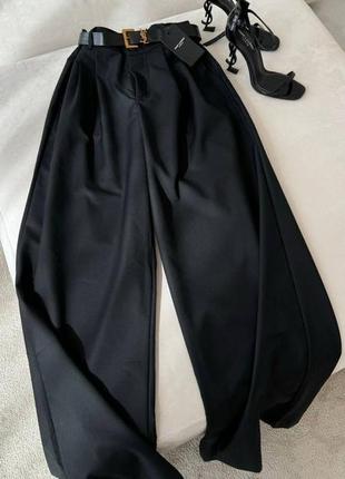 Брендовые брюки брюки палаццо в стиле ysl