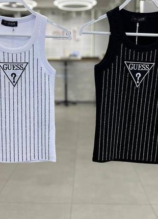 Женская майка guess оверсайз