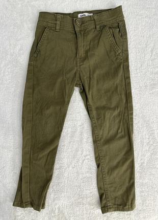 Джинси  брюки хакі slim 104 см