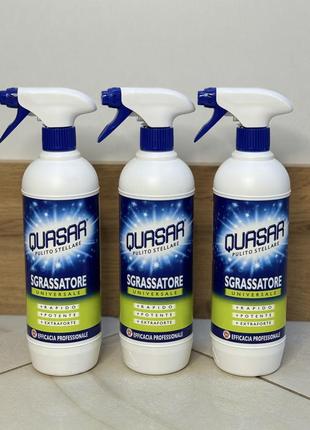 Універсальний італійський засіб quasar sgrassatore universale, 750 мл