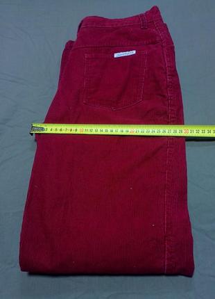 Талия 74 см клеш vintage jtf jeans that fit джинсы вельветовые бордоварные