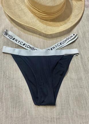 Censored крутые черные плавки от купальника