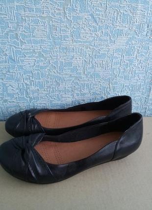 Шкіряні жіночі туфлі балетки бренду next forever comfort2 фото