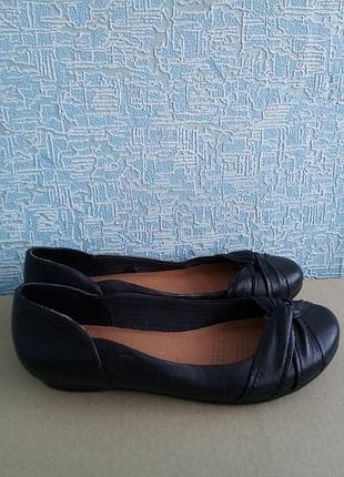 Шкіряні жіночі туфлі балетки бренду next forever comfort3 фото