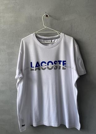 Lacoste чоловіча футболка великий логотип