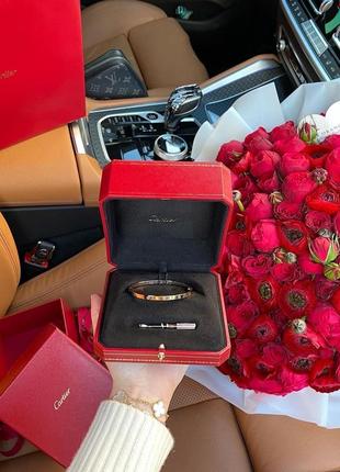 Браслет в стилі картье cartier love