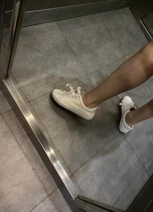 Белые кеды calvin klein