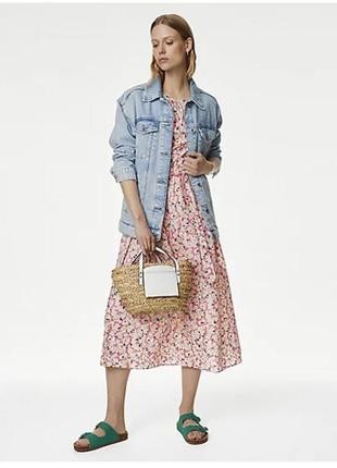 Легенька сукня в квітковий принт