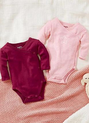 Хлопковые боди lupilu 12-24мис, 86/92