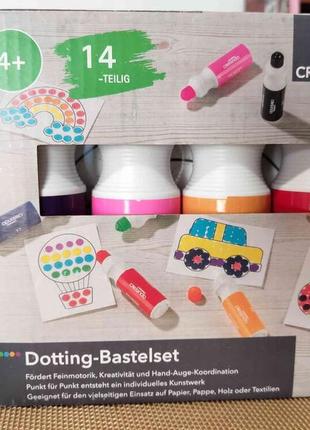 Набор для первого творчества crelando 4+ рисования точками из европы