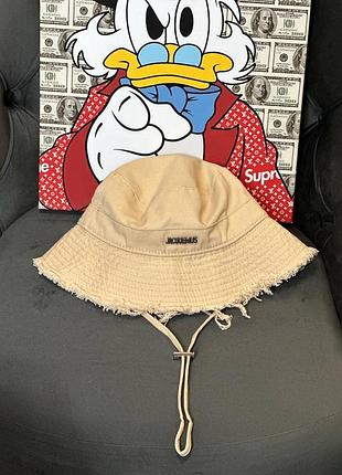 Брендовая панама в стиле jacquemus