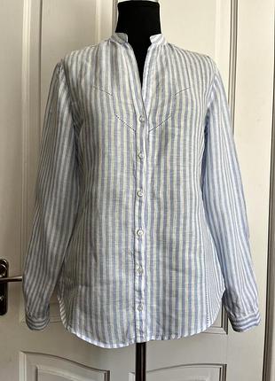 Льняна сорочка massimo dutti