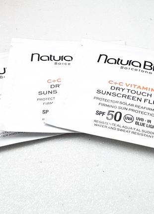Солнцезащитный флюид для лица natura bisse c+c vitamin dry touch spf 50