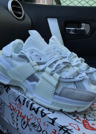 Кроссовки бренд space white cream