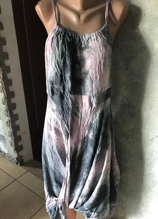 Платье сарафан варёнка 48-50