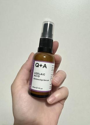 Сиворотка для обличчя q+a azelaic acid balancing serum