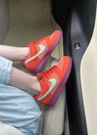 Кросівки nike sb dunk mystic red