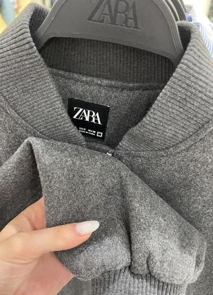 Бомбер zara бомбер теплый5 фото