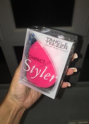 Яскравий гребінець tangle teezer щітка для волосся расческа