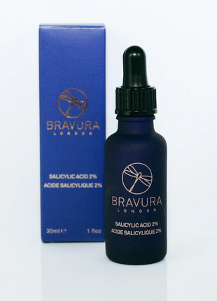 Пилинг для домашнего использования с салициловой кислотой 2% bravura london salicylic acid 2% peel