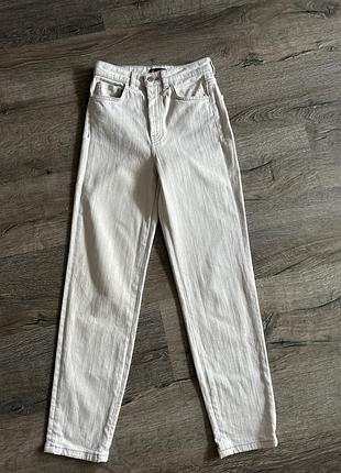 Джинси молочні/бежеві massimo dutti розмір xs